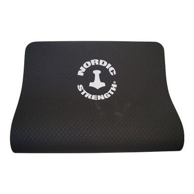 TPE Yogamatte, schwarz, 4mm - schadstofffrei und zu 100% recycelbar