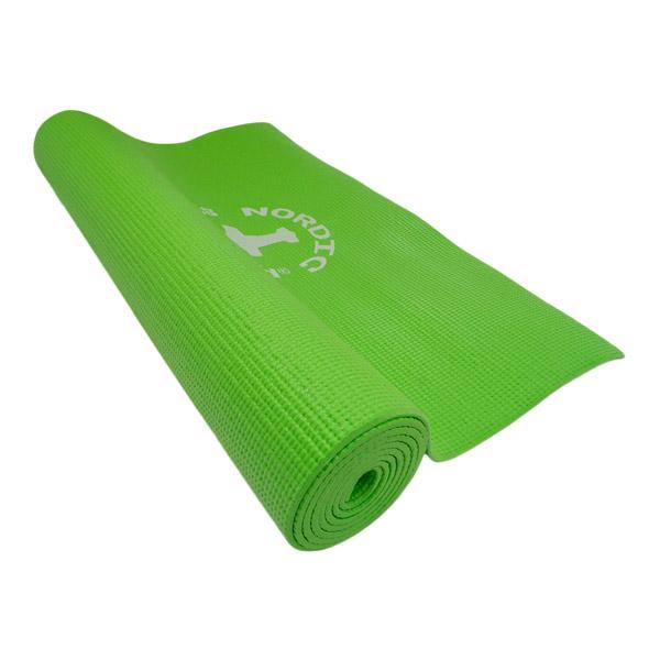 Yogamatte, grün, 3mm - phthalatfrei, rutschfest, isolierend