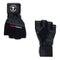 Trainingshandschuhe "Pro-Gel" aus Leder, schwarz