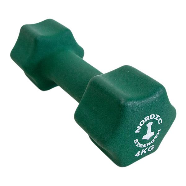 Gymnastikhantel von Nordic Strength, 4 kg (grün)